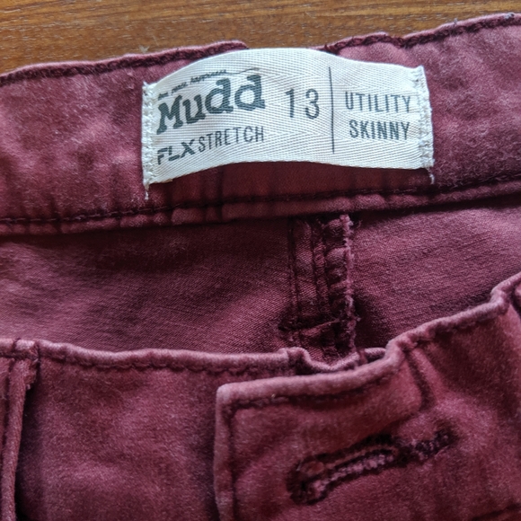 Mudd maroon skinny jeans - Picture 3 of 4
